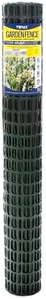 TENAX Garden Fence - Green, Durable, Lightweight - 3' x 25' - Plastic