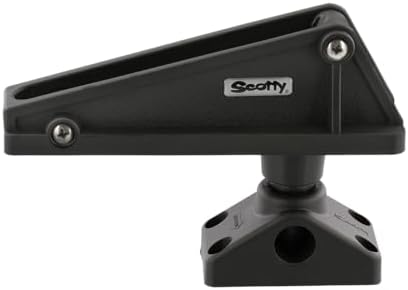 Scotty #276 Anchor Lock, w/ 0241 Side / Deck Mount | For Small Boats, Heavy-Duty Construction, Boating, Kayak & Inflatable Accessory