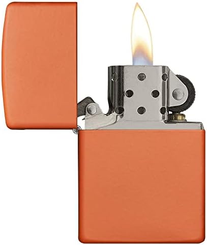 Zippo Lighter – Personalized Custom Message Engraved Windproof Classic Pocket Lighter Black Matte