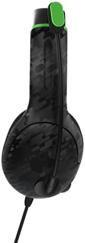 PDP Gaming AIRLITE Xbox Headset with Noise-Cancelling Microphone, Licensed Microsoft Series X|S, Xbox One Accessories, PC/Windows 10/11, Lightweight Wired Power Stereo headphones - Black