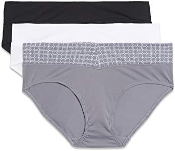 Warner's womens Blissful Benefits No Muffin Top 3 Pack Hipster Panties