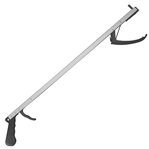 Rehabilitation Advantage Aluminum Reacher Grabber 26 Inches Long with Magnetic Tip