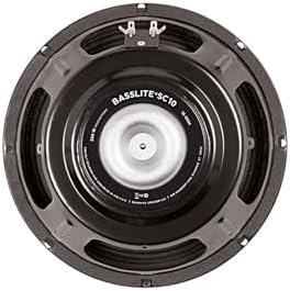 Eminence Basslite SC10 10" Bass Guitar Speaker, 150 Watts at 16 Ohms