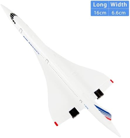 24-Hours The Air France F-BVFB Concorde Alloy Metal Souvenir Model Airplane