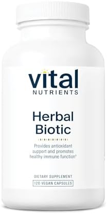 Vital Nutrients Herbal Biotic - Herbal Immune Support Supplement - Antioxidant Support Promotes Healthy Immune System - Gluten, Dairy, Soy Free - Non-GMO - 60 Capsules