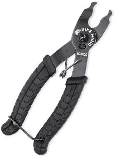 BIKEHAND Bike Bicycle Chain Master Link Pliers Tool - MTB Road Quick Link Remover Removal - Compatible with All Brands: for Shimano Sram KMC Chain