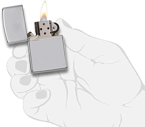 Zippo Armor High Polish Chrome Pocket Lighter