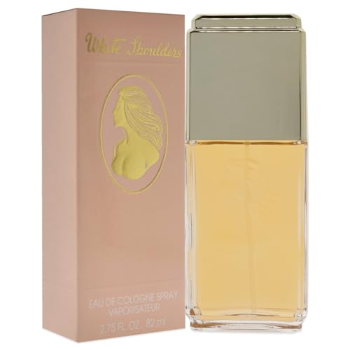 Evyan White Shoulders Eau de Cologne for Women, 4.5 fl oz | Women's floral eau de cologne. Perfume with notes of gardenia, lilac, and amber.