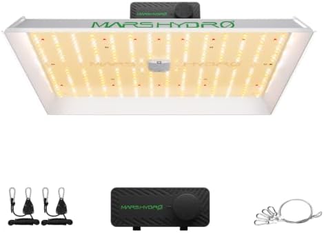 MARS HYDRO 100W TS600 2x2ft Dimmable LED Grow Lights for Indoor Plants
