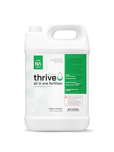Thrive Planted Aquarium Fertilizer -All in One Planted Tank Liquid Fertilizers - Micro & Macro Nutrient Rich Food for Aquatic Plants - Highly Concentrated for 2500 Gallons of Water - Handy Pump Bottle