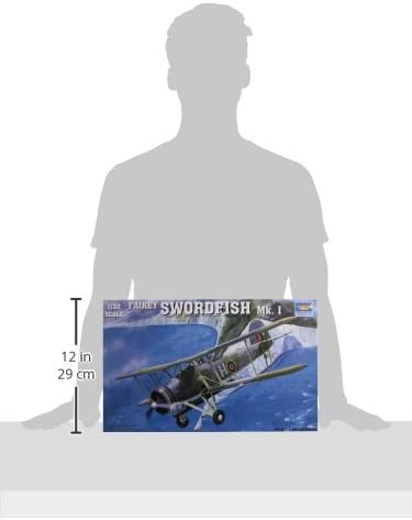 Trumpeter 1/32 Fairey Swordfish MK II WWII Biplane Model Kit