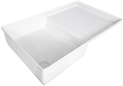 ICON 12893 Combo Shower Pan SP400 - Polar White