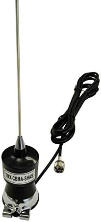 Taurus CB40 200W Trunk Lip Mount Mobile CB Antenna with Coax