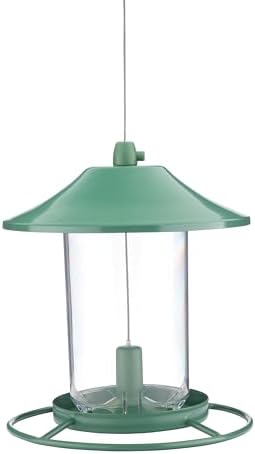 Perky-Pet 312G Green Sparkle Panorama Bird Feeder - 2 Pack