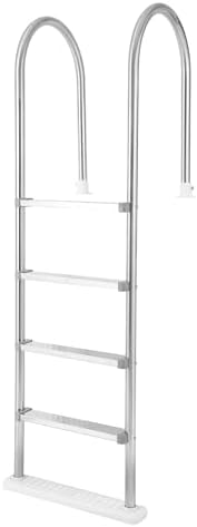 Blue Wave Premium Stainless Steel in-Pool Ladder for Above Ground Pools