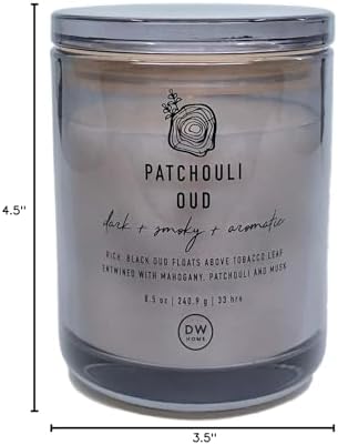Patchouli Oud Scented Candle