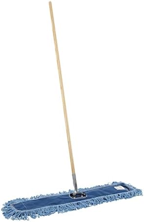 Boardwalk Dry Mopping Kit, 36 x 5 Blue Blended Synthetic Head