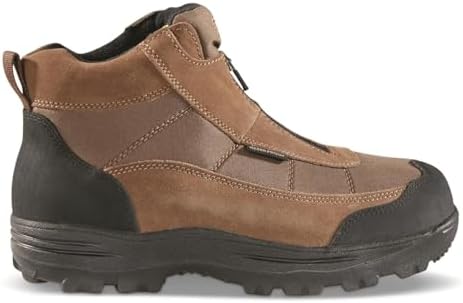 Guide Gear Men's Silvercliff II Mid Zip Hiking Boots Waterproof Outdoor Shoes