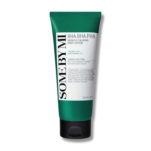 SOME BY MI AHA BHA PHA 30 Days Miracle Acne Clear Body Cleanser 13.5oz – Salicylic Acid & Tea Tree Acne Body Wash – Deep Cleansing