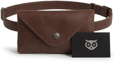 Hide & Drink, Waist Pouch, Fanny Pack, Medieval Bag, Vintage Purse, Phone Holder Cable Case, Easy Travel for Digital Nomads, Full Grain Leather