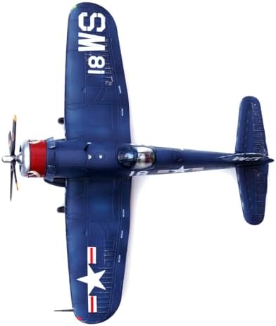 Alloy WWII USMC F4U Corsair Fighter VMF-323 Death Rattlers White 18 Model 1:72 Toy Simulation Science Exhibition Model