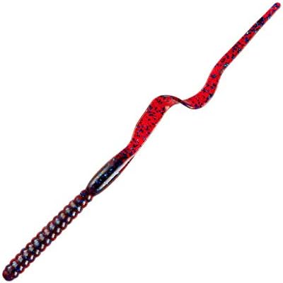 YUM Ribbontail Worm Curly-Tail Swim-Bait Bass Fishing Lure