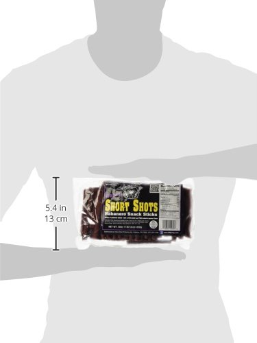 Buffalo Bills Original Short Shots Snack Beef Sticks, 3.5"Sticks/30 Oz Bag | Gluten Free, Ideal For Road Trips, Officesnacks, Hiking, High Protein Snack, Made In The USA, 100% Us-Raised Beef, 120 Sticks