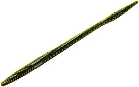 YUM Mighty Worm Straight-Tail Soft Plastic Bait Fishing Lure, 10.5 Inch Length, 5 per Pack