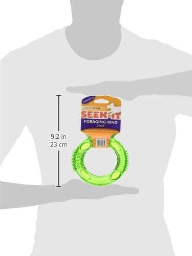 Chase 'N Chomp Foraging Ring for Pets, Small