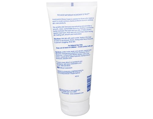 Vanicream Shave Cream, for Sensitive Skin 6 oz (170 g)