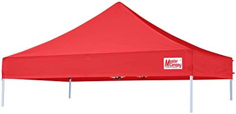 MASTERCANOPY 10x10 Replacement Pop Up Canopy Top for Kingkong Frame Gray