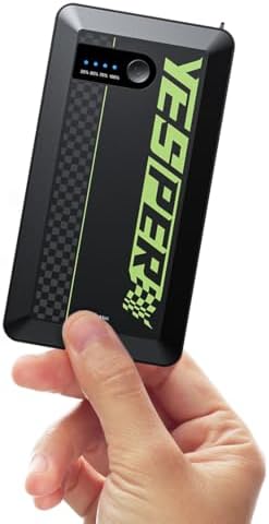 YESPER 12V Portable Car Jump Starter 1500A Motorcycle Battery Jump Pack | Supersafe Powerful Booster Jump Box Pocket Starter Pack(Up to 7L Gas and