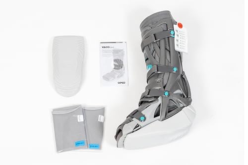 Achilles Tendon Rupture Fracture Boot, Range of Motion, XELGO Technology, German designed (Medium)