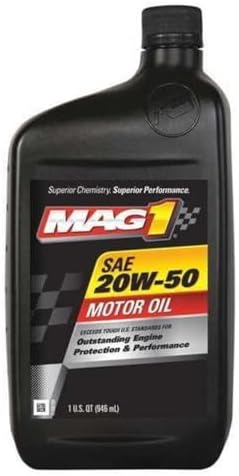 Engine Oil, Conventional, 20W-50, 32 Oz.