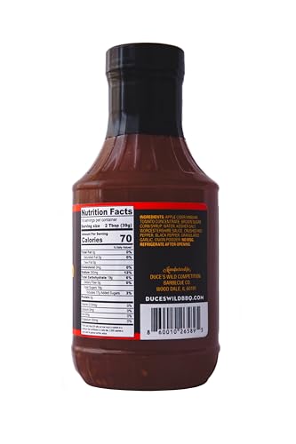 Duce’s Wild Barbecue Alabama White Gold Mayo-Based White Sauce - 18 oz.