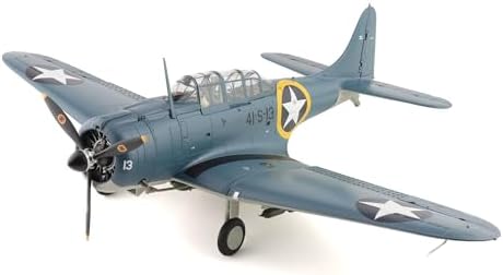 Hobby Master | 1:32 Scale Diecast Military Aircraft Replica | SBD-3 Dauntless Operation Torch BuNo. 06624, 41-S-13, VS-41, USS Ranger
