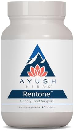 Ayush Herbs Rentone, Kidney Support Supplement with Cranberry, 90 Servings | Kidney Cleanse Pills for Women & Men, Urinary Health & Bladder Function