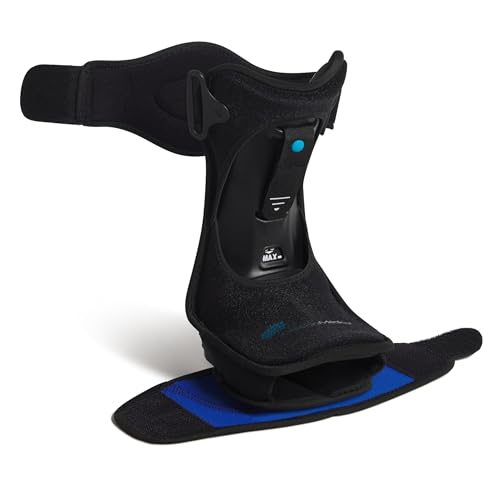 Hybrid Night Splint - Comfortable and Supportive Plantar Fasciitis Night Splint - Premium Nighttime Foot Brace for Heel Pain - Combination Posterior and Dorsal (Small-Medium)