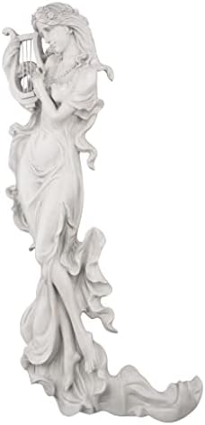 Design Toscano Musical Muse Wall Sculpture, Single