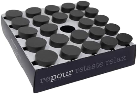 Wine Saver - Wine Preserver and Stopper - Removes Harmful Oxygen from your Wine Simply and Effectively - Indigo Blue 4 Pack