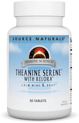 Source Naturals Theanine Serene with Relora, Calm Mind and Body* - 120 Tablets