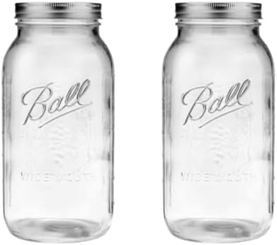 Ball 64 ounce Jar, Wide Mouth, Set of 2