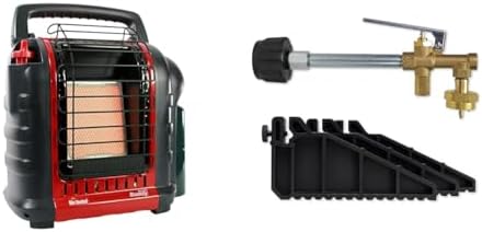 Mr. Heater 4,000-9,000 BTU Portable Propane Heater Bundle with Refillable Propane Tank Kit