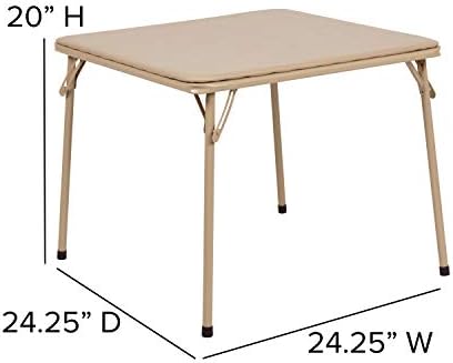 EMMA + OLIVER Blue Kids Folding Table