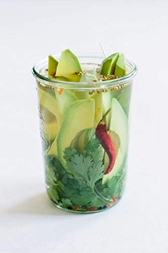 WECK Canning Jars 742 Mold Jars made of Transparent Glass - Eco-Friendly Canning Jar - Storage for Food