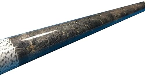 Meucci SB1-S Handcrafted Billiards Pool Cue Stick - Smoke Grey Stain + Hard CASE