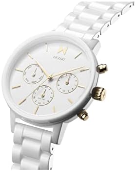 MVMT Nova - Dual Timezone Women’s Wristwatch - Minimalist Dress - 3 ATM/30 Meters Water-Resistant Timepiece - Interchangeable Bands - 38mm