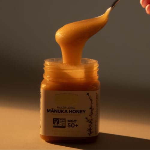 Comvita Manuka Honey MGO 50+ Multifloral Non-GMO Raw Honey - 500g (17.6 Oz)