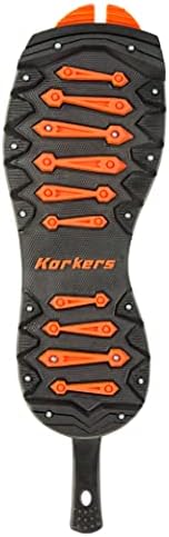 KORKERS Unisex IceTrac Studded Rubber Lug Sole