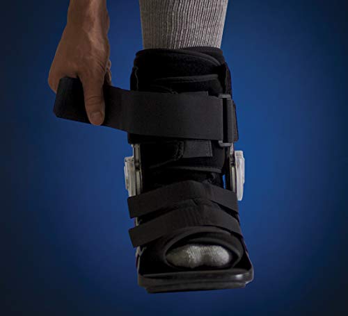 United Ortho 12215 Range of Motion Ankle Walking Boot, Medium
